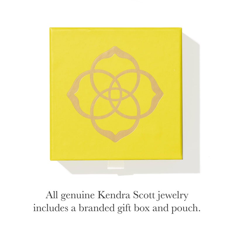 Kendra Scott Ari Heart Stud Earrings for Women, Fashion Jewelry, 14k Rose Gold-Plated, Pink Drusy - Image 4